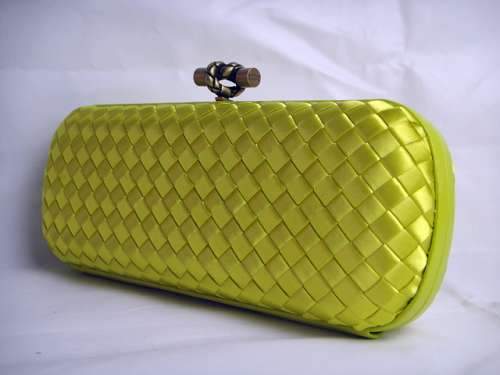 Bottega Veneta Clutches New Knot 8652 lemon yellow